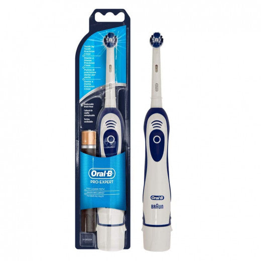 Oral-B Pro Rotating Expert Electric Toothbrush, Blue & White Color