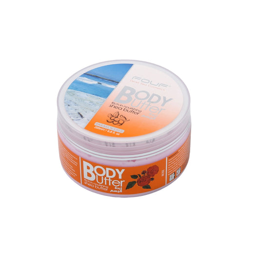 Fouf Body Butter,Rose, 200ml
