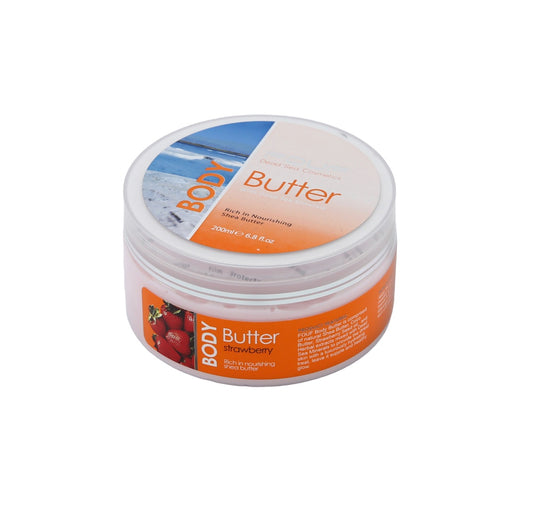 Fouf Body Butter, strawberry,200ml