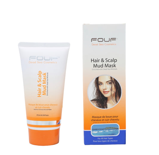 Fouf Hair & Scalp Mud Mask, 175ml