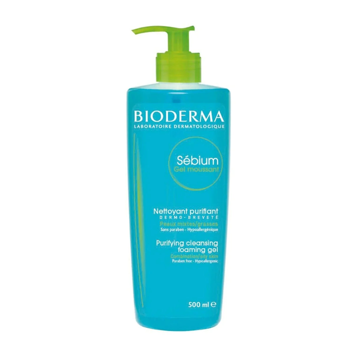BIODERMA Sebium Purifying Cleansing Foaming Gel 200,500 ML