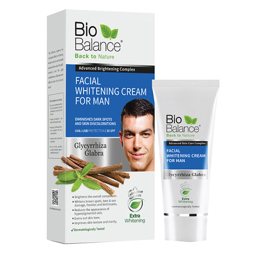 Bio Balance Facial Whitening Cream For Men 60Ml