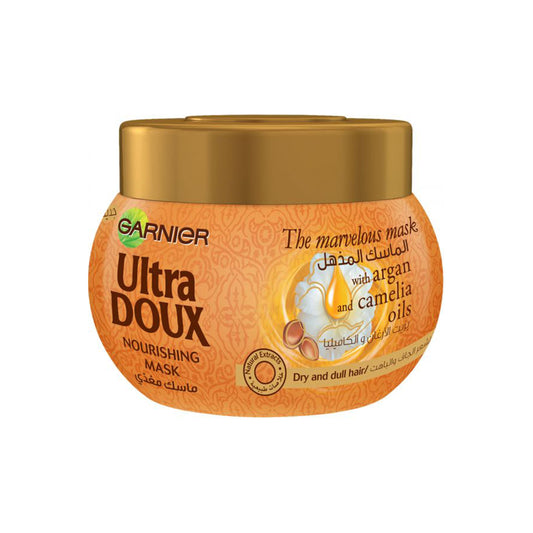 ماسك الشعر المذهل بزيت الأرغان و الكاميليا , 300 مل , من غارنييه