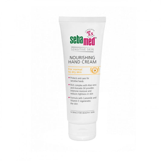 Sebamed Nourishing Hand Cream with Chamomile and Vitamin E, 75ml