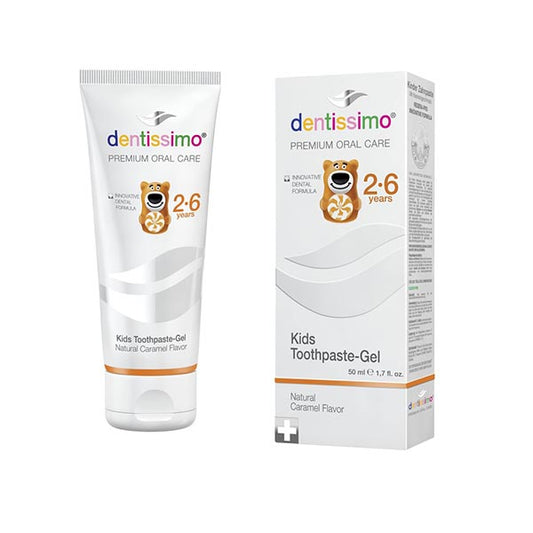 Dentissimo Kids Toothpaste Gel 2-6 Years 50Ml