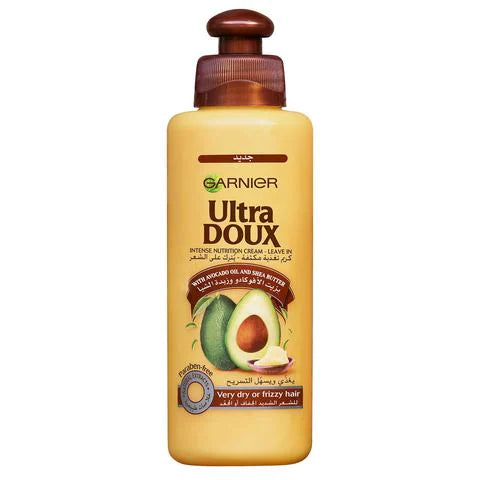 Garnier Ultra Doux Avocado Oil And Shea Butter Leave-In Cream 200Ml