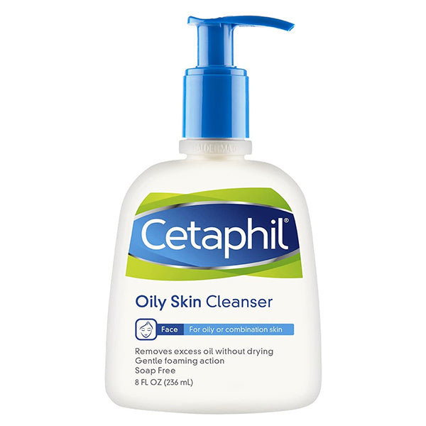 Cetaphil Oily Skin Cleanser Face Wash 236ml – Kanzibox