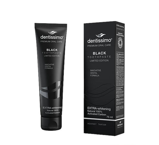 Dentissimo Black Extra Whitening Toothpaste 75Ml