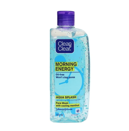 Clean & Clear MORNING ENERGY AQUA FACE WASH (150ml)