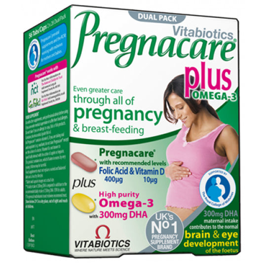 Vitabiotics Pregnacare Plus Omega 3, 56 Tablet