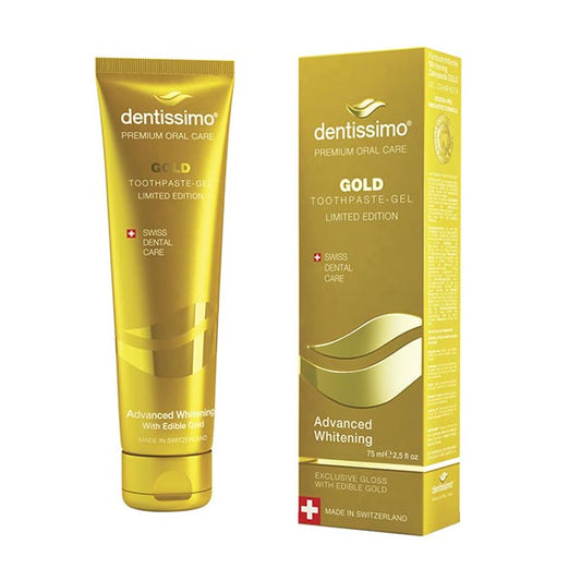 Dentissimo Gold Advanced Whitening Toothpaste 75Ml