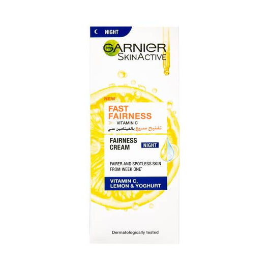 GARNIER FAST FAIRNESS NIGHT CREAM 50ML