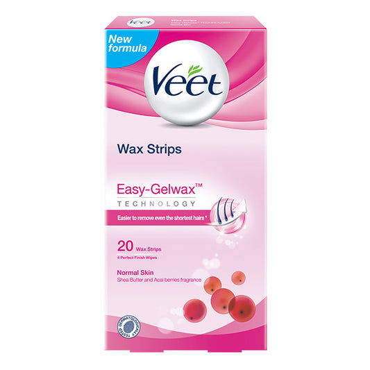 Veet Hair Removing Strips For Normal Skin 20 Strips