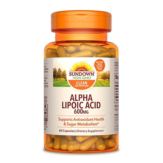 ألفا ليبويك أسيك 600 مغ مضاد أكسدة 60 كبسولة , من سن داون