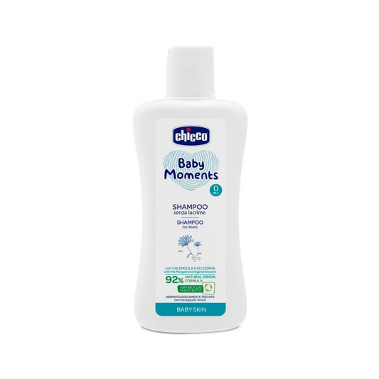 Chicco Baby Moment No Tears Shampoo, 200 Ml