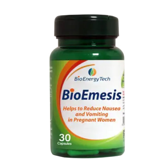 Bio Energy Tech Emesis Ginger Root And Vitamin B6 90 Capsule