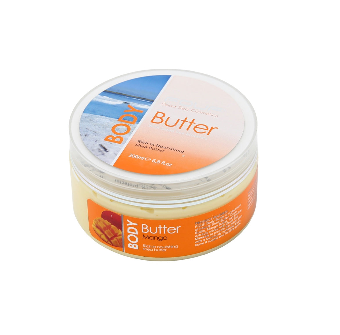 Fouf Body Butter, Mango,200ml