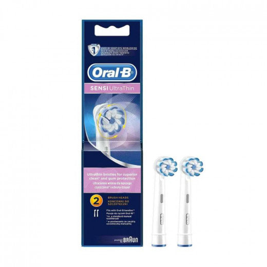 Oral-B Sensi Ultra-Thin Replacement Toothbrush Heads 2pcs