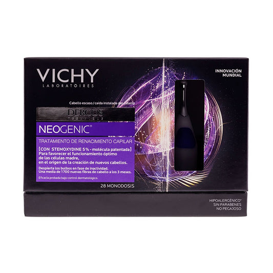 Vichy Dercos Neogenic Hair Loss Treatment 28 Ampule