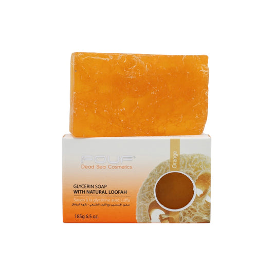 Fouf Glycerin Soap - Orange, 185g