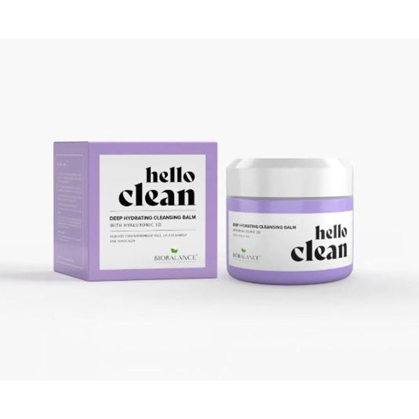 Bio Balance Hello Clean Deep Hydrating Cleansing Balm With Hyaluronic 3D 100ML