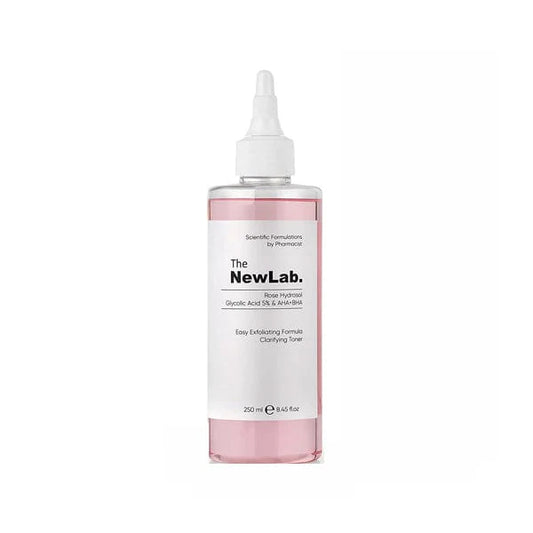 The NewLab Glycolic Acid 5% & AHA + BHA Clarifying Toner 250ml