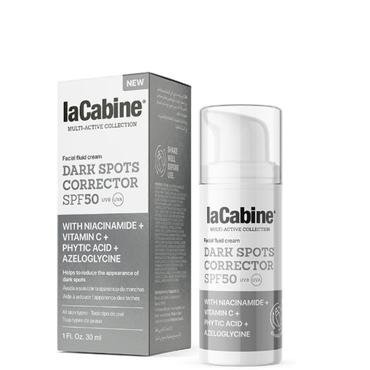 Lacabine Dark Spots Corrector sunblock Spf50, 30Ml