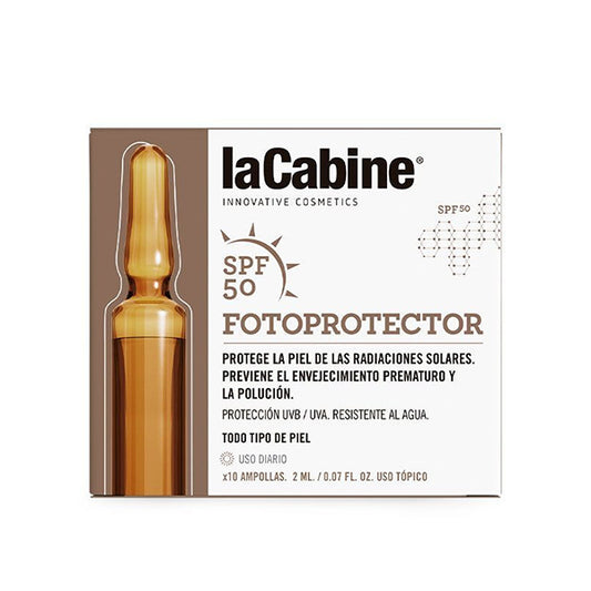 Lacabine Photoprotector Spf 50, 10 Ampoules