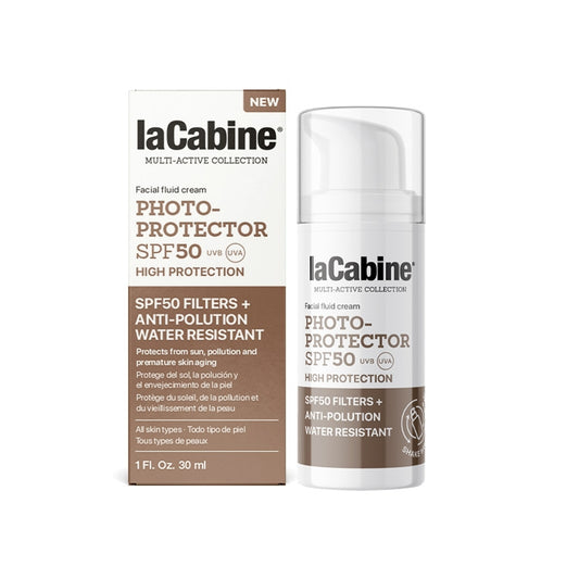 Lacabine PHOTOPROTECTOR SPF50 FLUID FACIAL CREAM sunblock 30ml