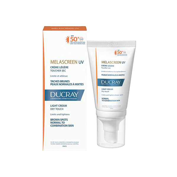 Ducray Melascreen Light Cream Dry Touch Spf50+, 40Ml