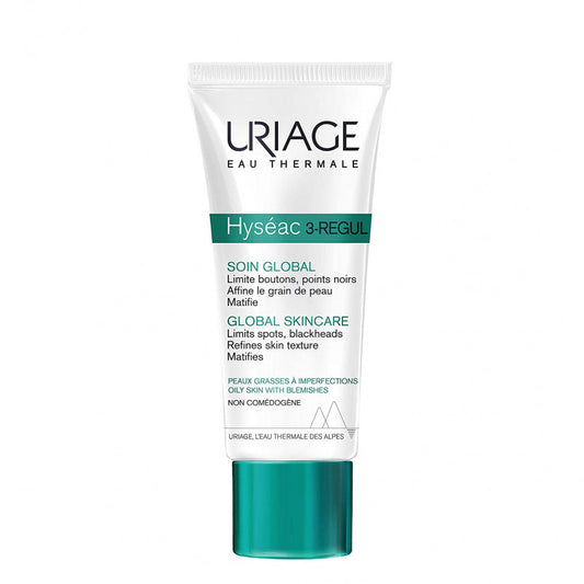 URIAGE Hyseac 3 Regul Acne Treatment Face Cream, 40 Ml