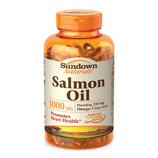 Sundown Salmon Oil 1000Mg, 120 Softgels Capsule