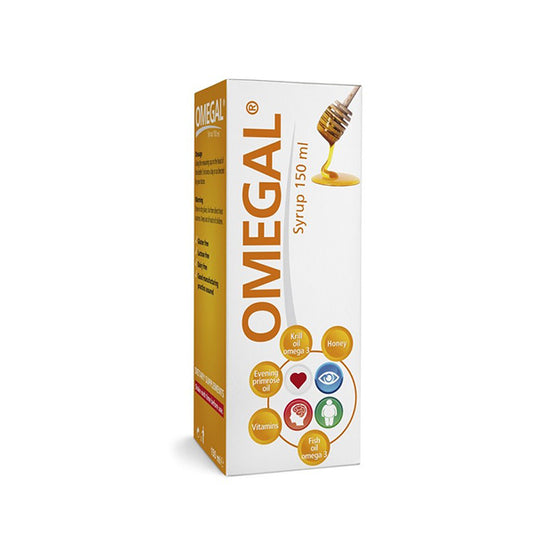 شراب اوميغا 3 للأطفال 150 مل , من أوميغال