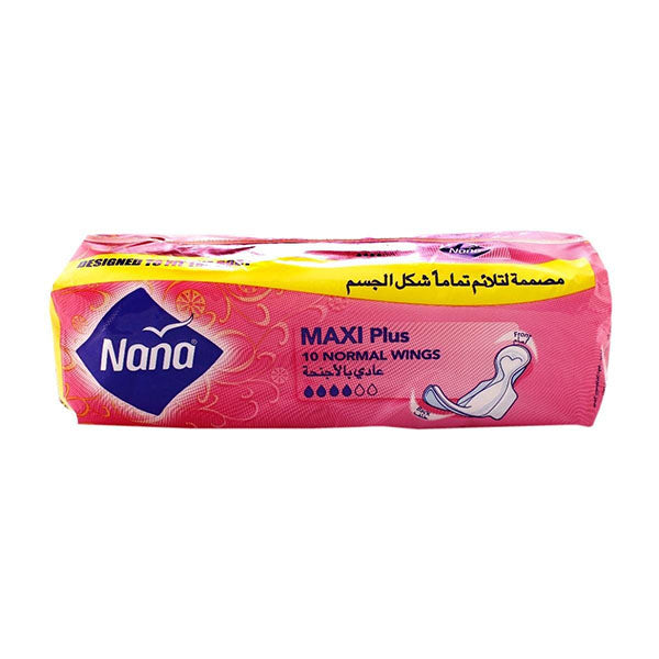 Nana Maxi Plus Normal Wings 10 Pads