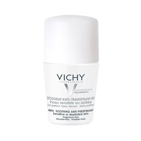 VICHY Deodorant anti-transparent 48h  Peau sensible