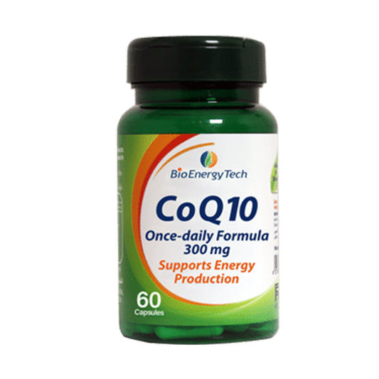 فيتامينات كو إنزيم- 10 , 300 مغ , 60 كبسولة من بيو انيرجي تيك