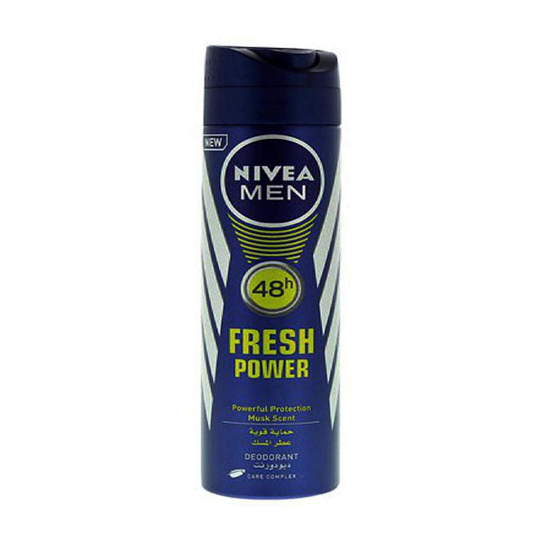 Nivea Men Fresh Power Spray Deodorant 150Ml
