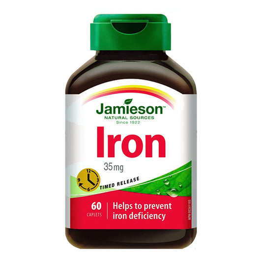 Jamieson Iron 35Mg, 60 Capsule