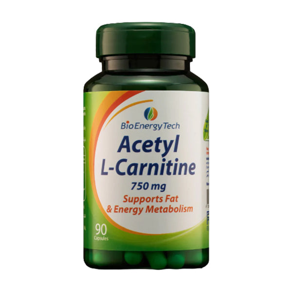 Bio Energy Tech Acetyl L-Carnitine 750Mg 90 capsules