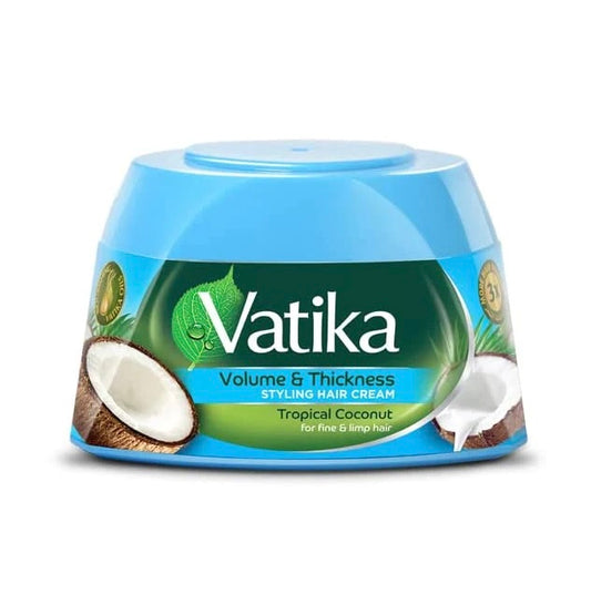 Dabur Vatika Volume & Thickness Styling Hair Cream with Tropical Coconut