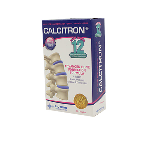 Calcitron Calcium With Nutrients 30 Capsules