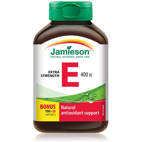 Jamieson Vitamin E 400IU, 120 Capsule