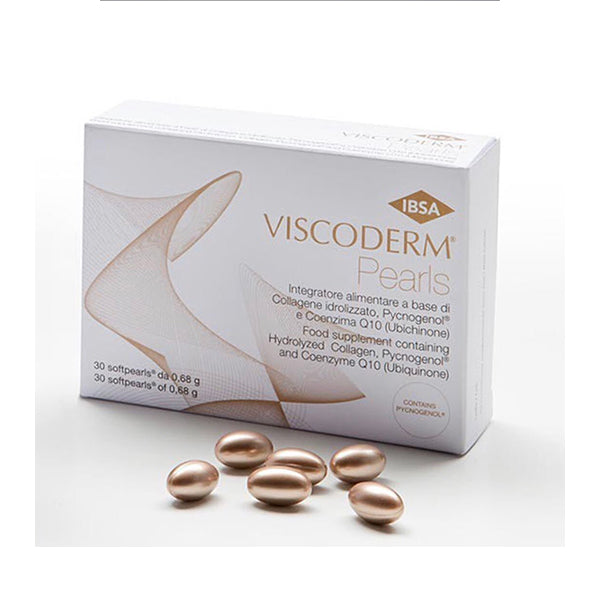 Viscoderm Pearls Collagen With Food Supplement 30 Soft Pearls