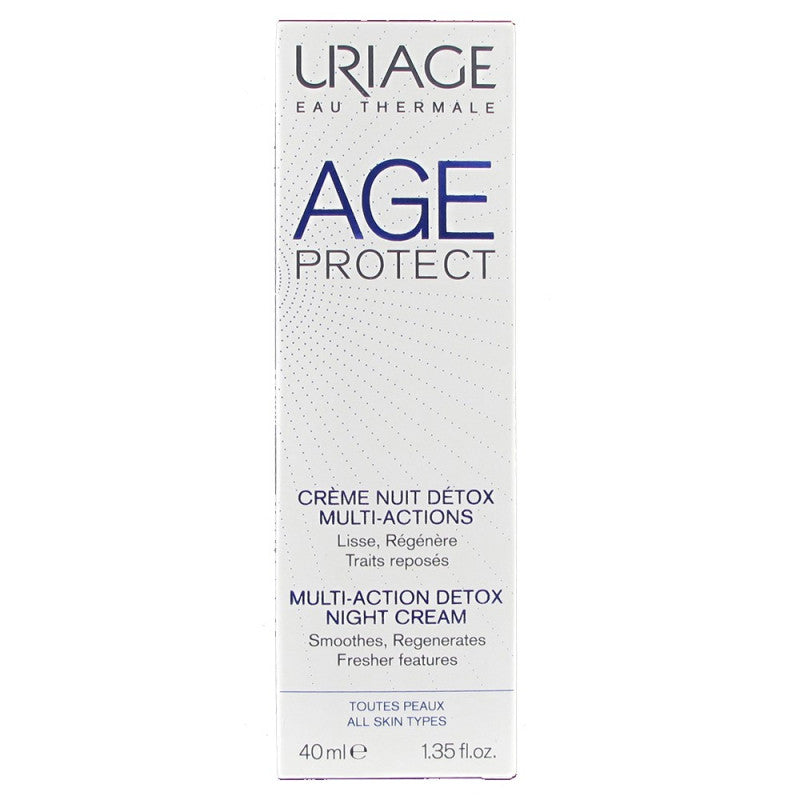 URIAGE Age Protect Multi Action Detox Night Cream, 40 Gram
