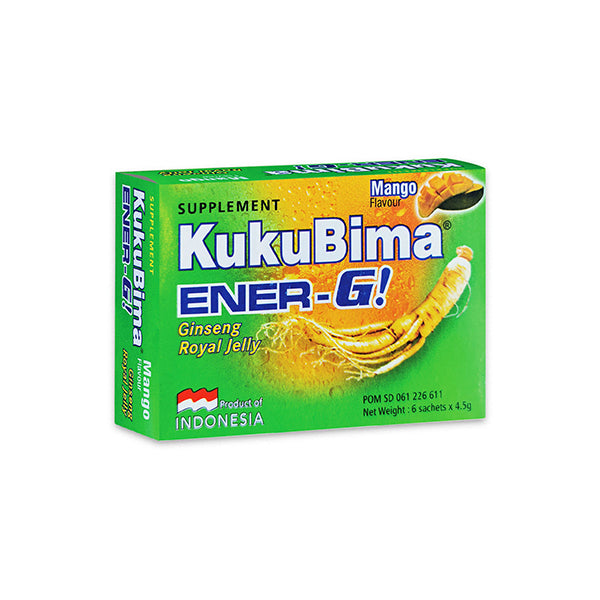 Kukubima Ener-G Ginseng Royal Jelly Mango Flavour