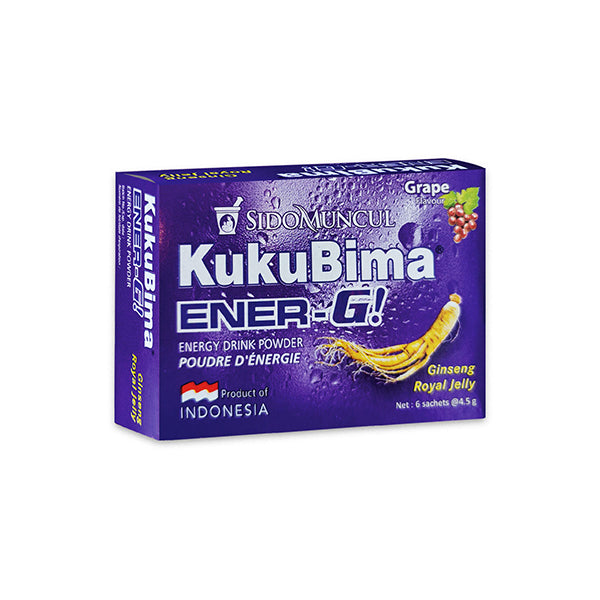 Kukubima Ener-G Ginseng Royal Jelly Grape Flavour