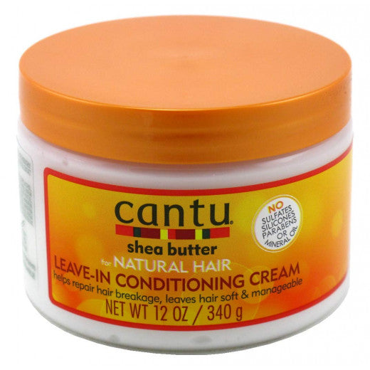 Cantu Hair Conditioning Cream Leave in Conditioning Cream Shea Butter, 340gram