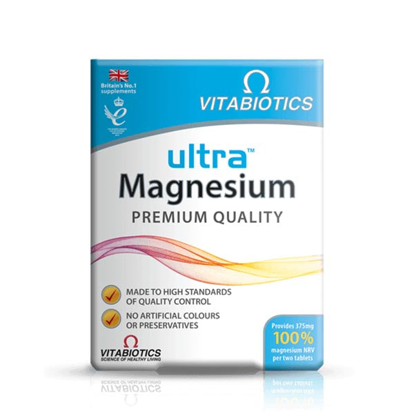 Vitabiotics Ultra Magnesium 375Mg, 60 Tablet