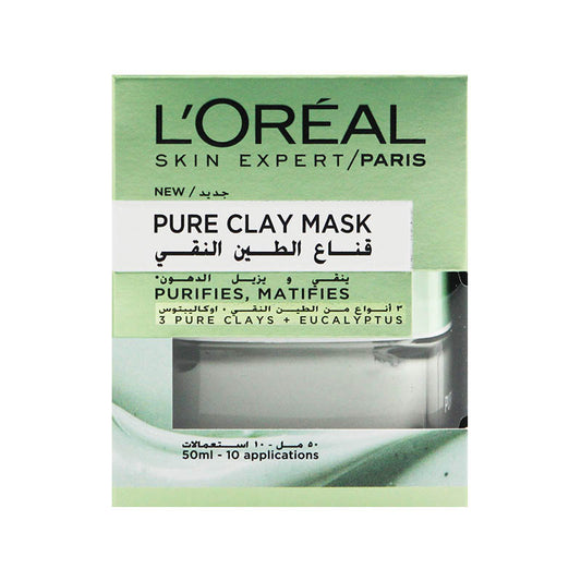 L’ORÉAL Pure Clay Mask Eucalyptus 50ml