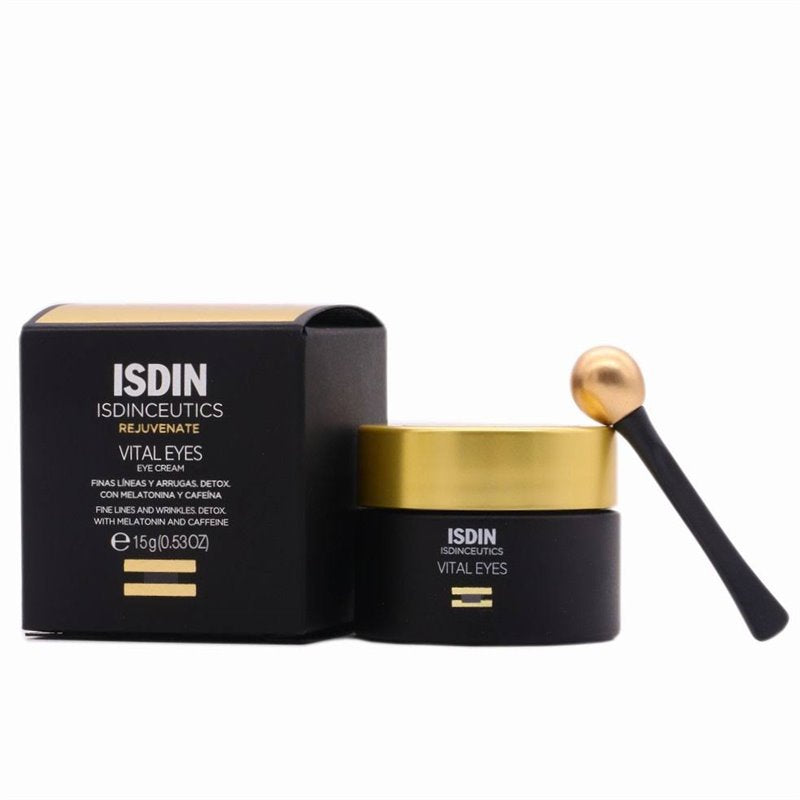 thumbnail interactive-video image 1 of Isdin Vital Eyes Rejuvenate Eye Cream 15g 0.53oz - NEW SEALED Fast Ship 1 of 5